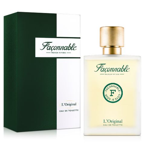 FASON 法頌 Faconnable  經典海神之心男性淡香水(90ml)