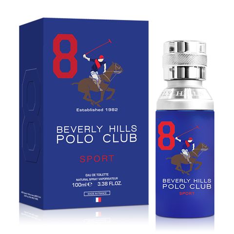 B.H.POLO 比佛利保羅 藍色馬球騎士精神男性淡香水(100ml)