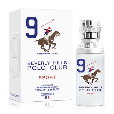 B.H.POLO 比佛利保羅 白色馬球騎士精神男性淡香水(100ml)