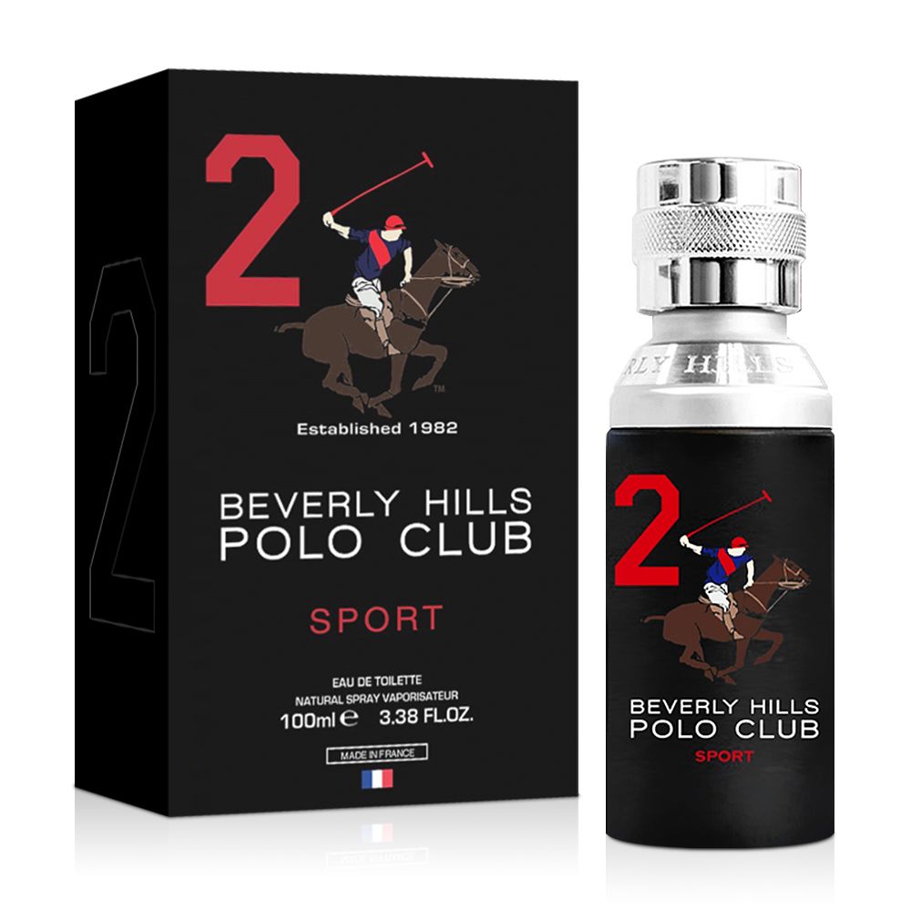 B.H.POLO 比佛利保羅   黑色馬球騎士精神男性淡香水(100ml)