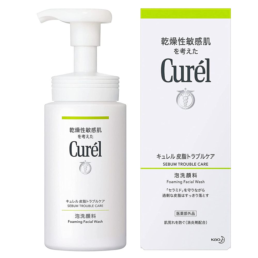 CUREL 珂潤 控油保濕洗顏慕絲150ml