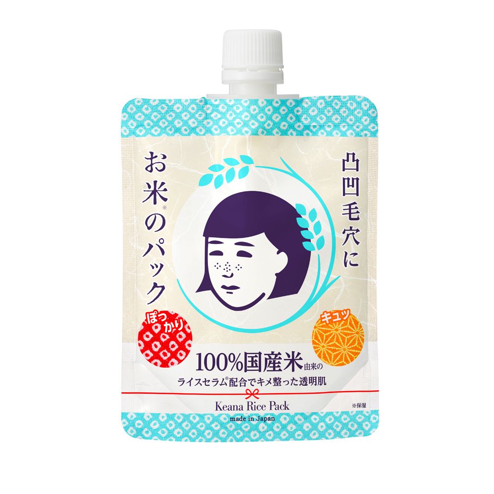 石澤研究所  毛穴撫子 日本米精華水洗面膜 170g