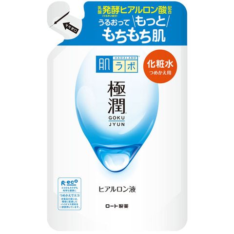 日本ROHTO極潤保濕滋潤化妝水補充包170ml