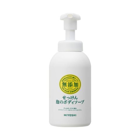 日本【MIYOSHI】無添加泡沫沐浴乳 500ml