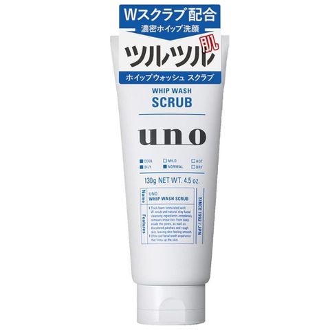 SHISEIDO UNO 淨洗顏 磨砂洗面乳130g (平行輸入)