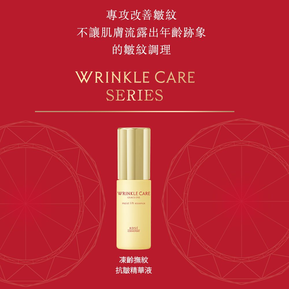 KOSE 高絲 極上活妍 凍齡撫紋抗皺保養保濕超值組(化粧水180ml+精華液50ml+乳液130ml+凝霜100g+眼膜)