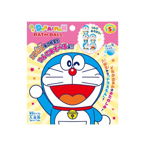 【日本NOL】哆啦A夢公仔(可堆疊)入浴球/泡澡球