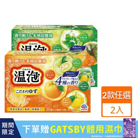 溫泡 碳酸入浴錠40gx20錠(2入組)