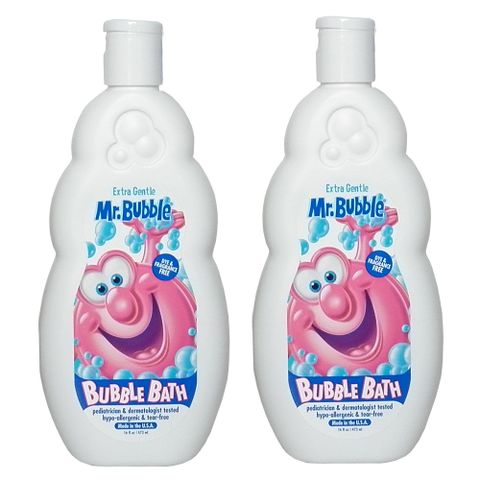 美國進口Mr.Bubble泡泡乳–無香16oz~二入組