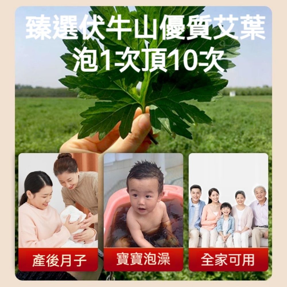  【YAOCHEN 瑤辰】純艾葉泡澡包足浴包20g*30入