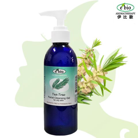 e’bio 茶樹精油抗油保濕洗面乳(200ml)