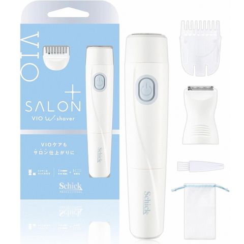 【Schick 舒適牌】日本 Salon Plus沙龍級 VIO私密處除毛刀(基尼線除毛、電動除毛刀、除毛刀)