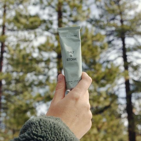 美國 SALT & STONE 天然護手霜-檜木佛手柑60ml