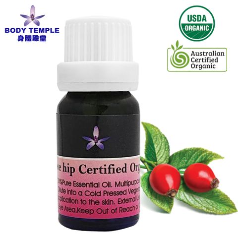 Body Temple 身體殿堂 100%有機玫瑰果油(Rose hip) 10ml