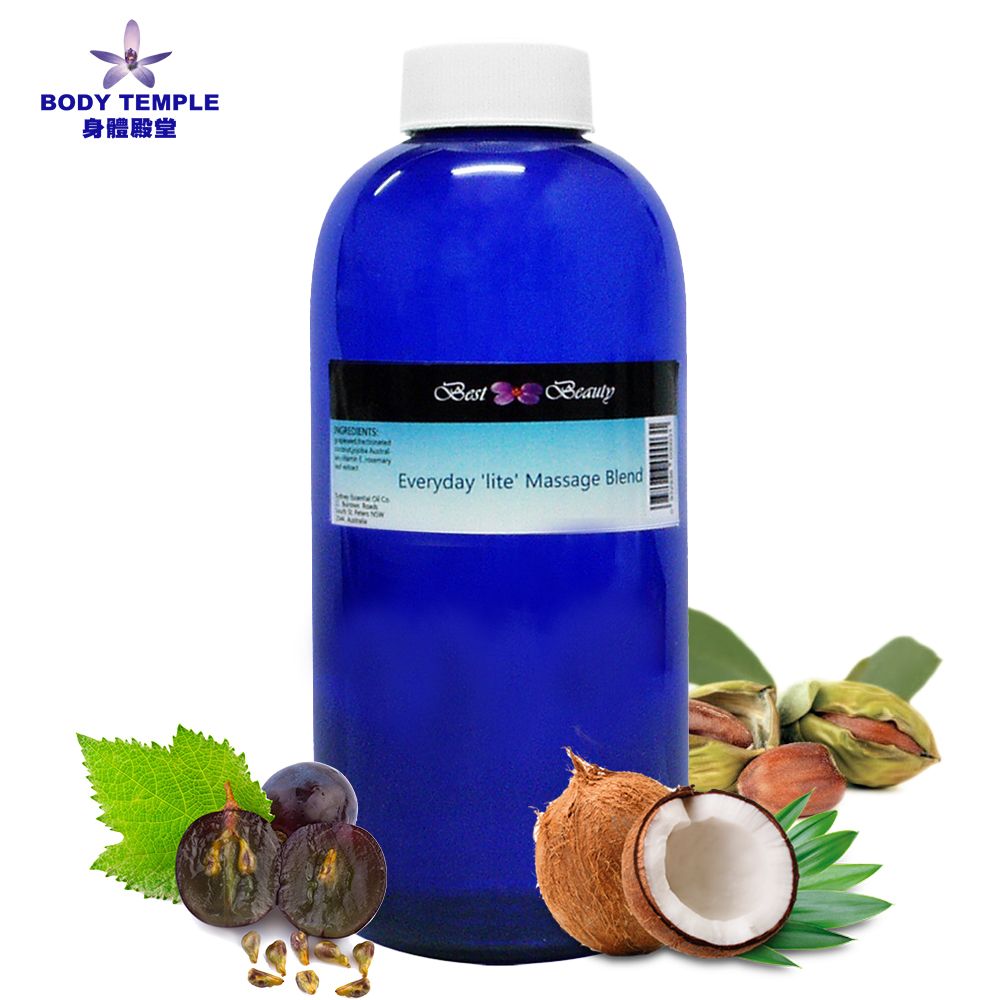 Body Temple 身體殿堂 100%植物調和油-基底油 500ml