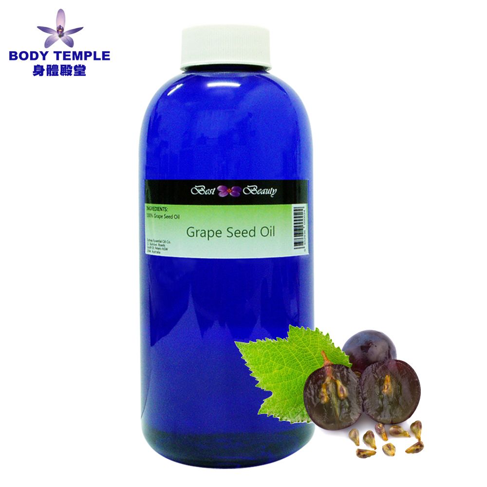 Body Temple 身體殿堂 100%冷壓葡萄籽油500ml (Grapeseed oil)