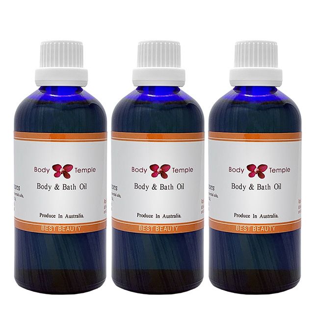 Body Temple 身體殿堂  頂級纖體按摩&泡澡芳療精油100mlx3