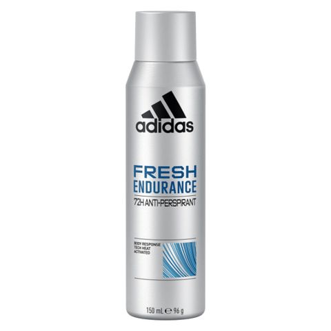 adidas愛迪達 男性制汗爽身噴霧(清爽長效)150ml