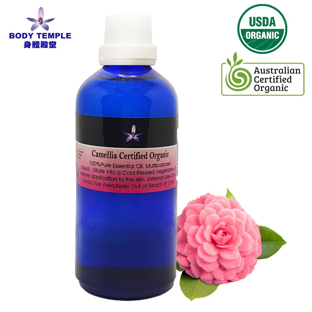 Body Temple 身體殿堂 100%有機山茶花精油100ml