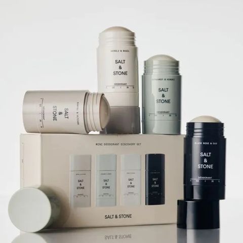 美國SALT&STONE 天然體香膏 迷你四件組 28gx4