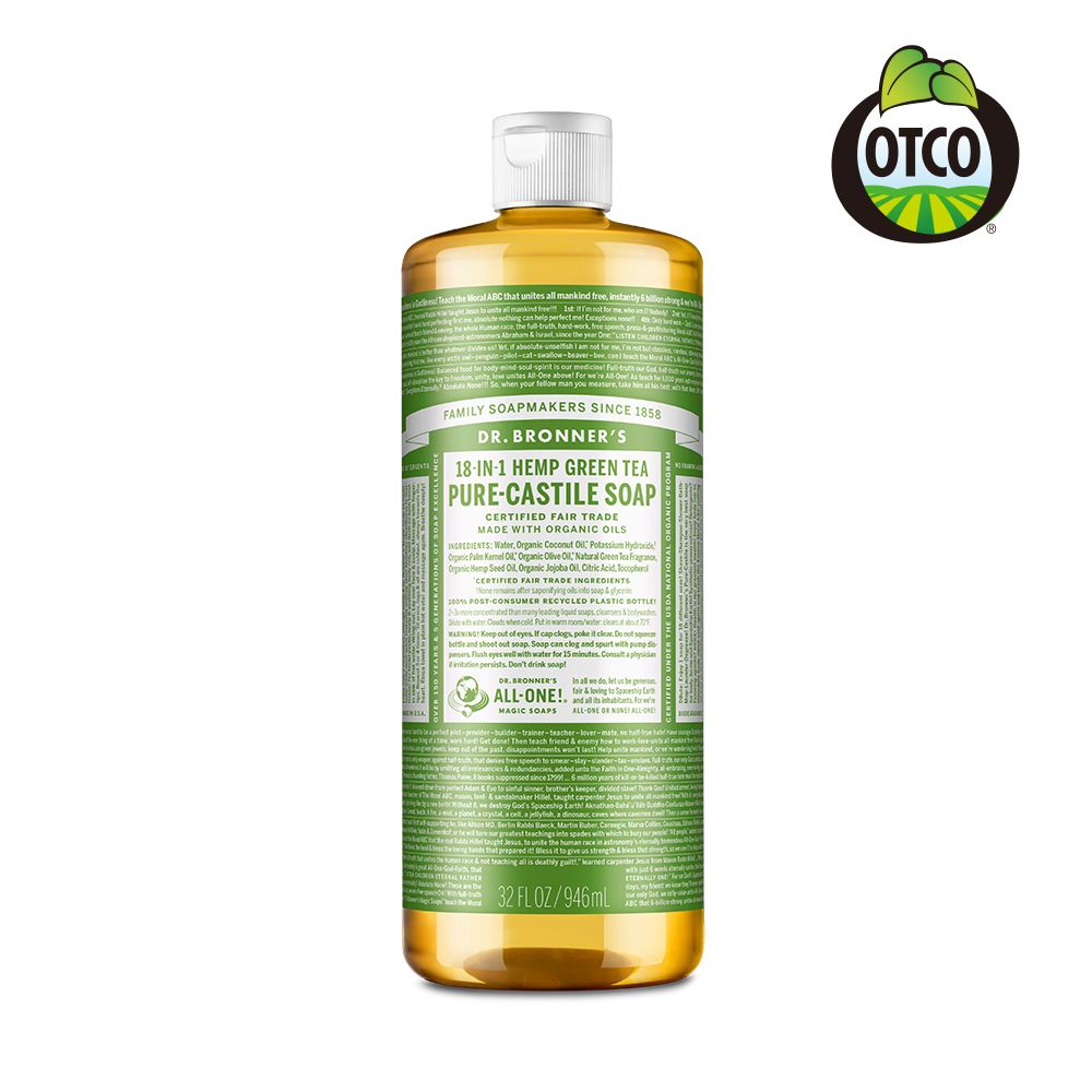 Dr.Bronners 布朗博士 綠茶潔膚露 946ml/32oz