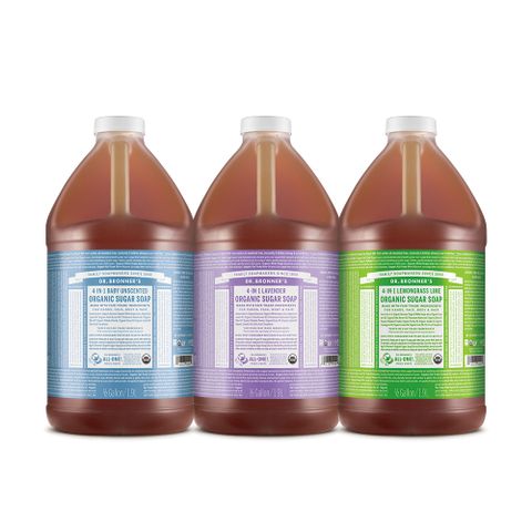 Dr.Bronners 布朗博士 Dr. Bronners 美國 沐浴露家庭號系列(64oz/1900ml)