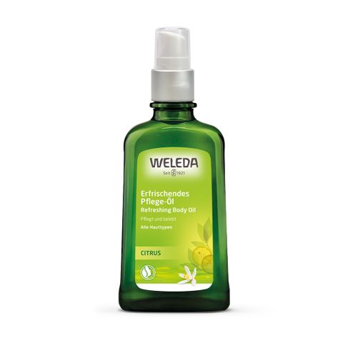 WELEDA 薇蕾德 柑橘清新保濕按摩油 100ml