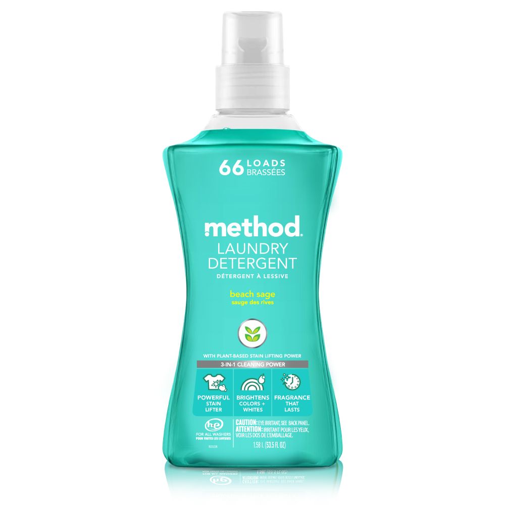 Method 美則  4倍濃縮智慧環保香水洗衣精-海藍鼠尾草1580ml