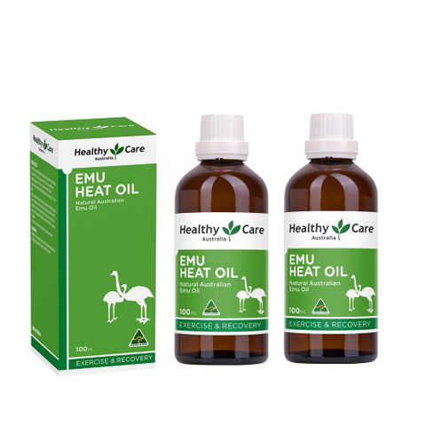 healthy care 鴯苗鳥熱油(2入組 100ml/瓶)