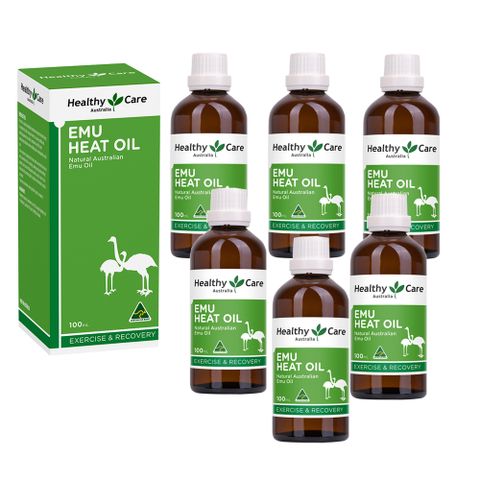 healthy care 鴯苗鳥熱油(6入組 100ml/瓶)