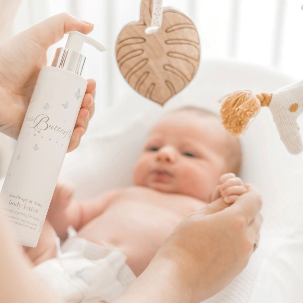 Little Butterfly London 倫敦小蝴蝶 晨露嬰兒身體乳液200ml 1+1 (買一送一/寶寶乳液/Little butterfly london)