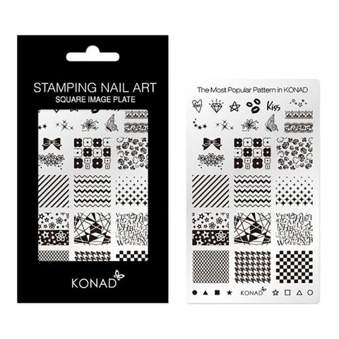 Konad Nail Art 方型圖案版 - Popular