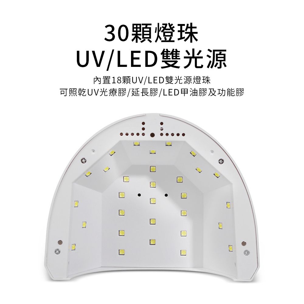 YUNMI 智能LED自動感應美甲光療機 UV/LED美甲機照燈 指甲油膠烤燈 手腳兩用 護膚美甲儀 指甲油膠速乾機