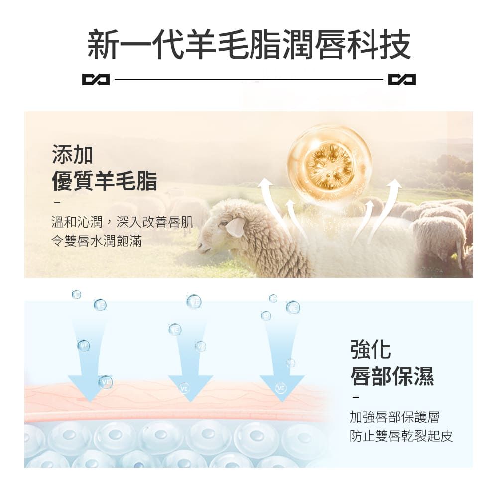 MANCODES 左顏右色 官方授權王陽明代言《左顏右色》維E保濕潤唇膏【3.1g】