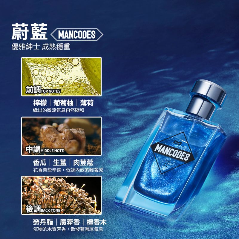 MANCODES 左顏右色 官方授權《左顏右色》宇航員鎏金香水【50ml】