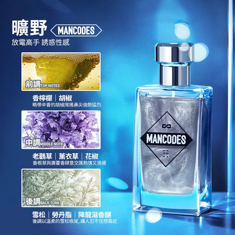 MANCODES 左顏右色 官方授權《左顏右色》宇航員鎏金香水【50ml】