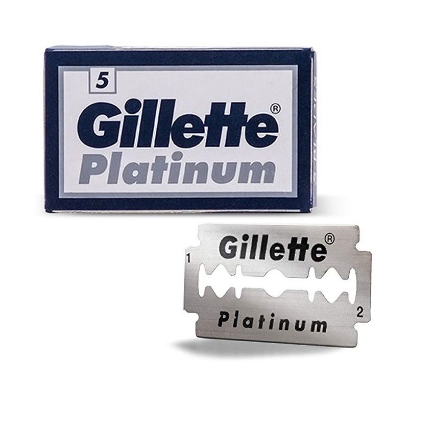 俄羅斯Gillette白金雙面安全刮鬍刀片(20盒100片) - PChome 24h購物