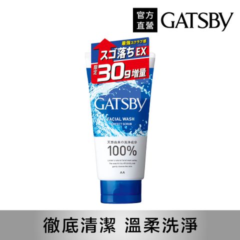 GATSBY 黑頭潔淨洗面乳160g(限定增量版)