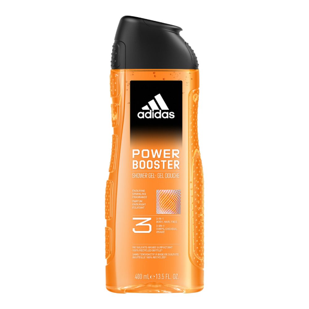 ADIDAS 愛迪達 男性三合一潔顏洗髮沐浴露(極限釋放)400ml