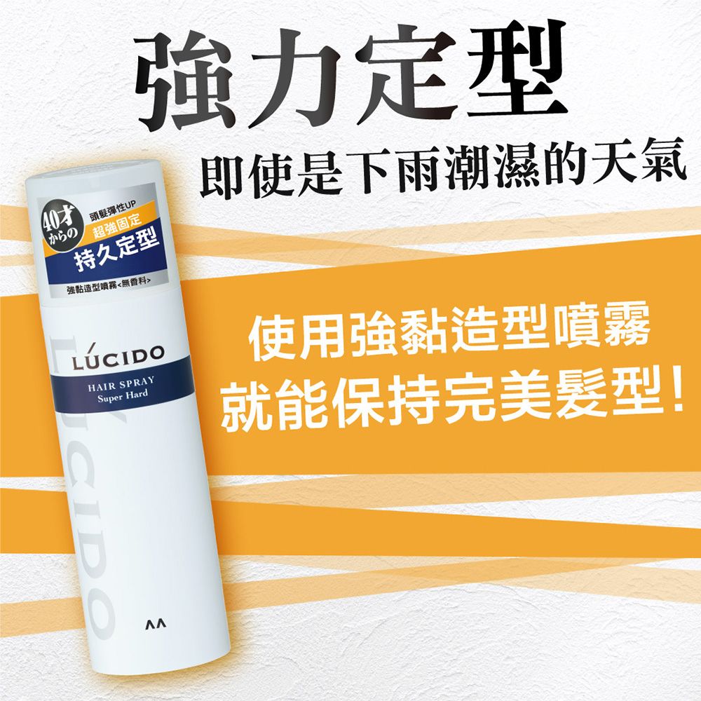 倫士度 日本LUCIDO 強黏造型噴霧232g