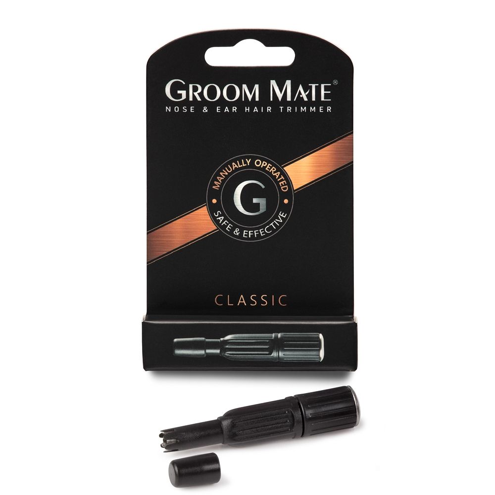  美國Groom Mate 經典免電超利修鼻毛器