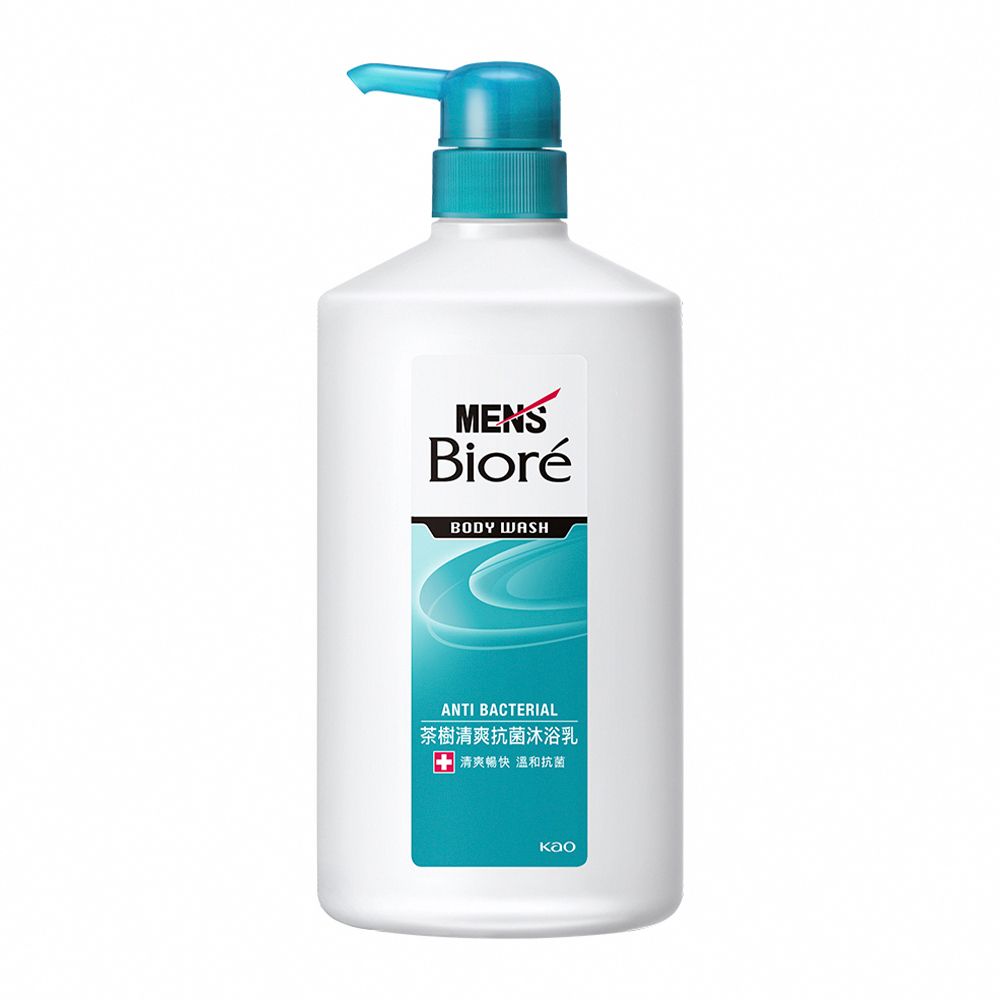 Biore 蜜妮 MEN'S 男性專用沐浴乳 750ml (麝香清新/茶樹清爽抗菌)