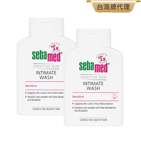 Sebamed 施巴 護潔露200ml(pH3.8一般型/黃金女郎加強型)  2入組