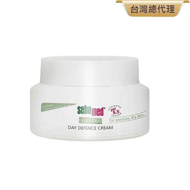 台灣總代理PATENTED DE 103 40 412sebamed®ANTI-DRYFor sensitive, dry skinDAY DEFENCE CREAM