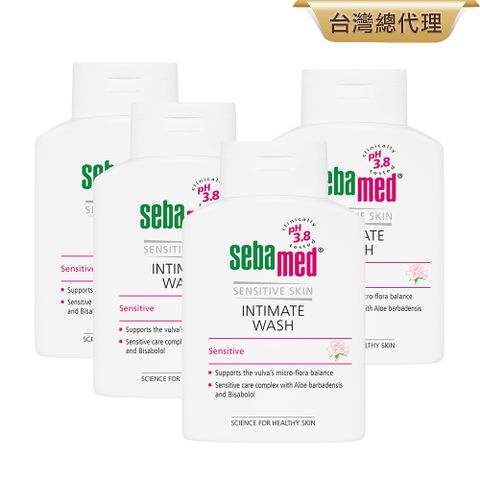 Sebamed 施巴 護潔露(pH3.8一般型)200ml 4入組