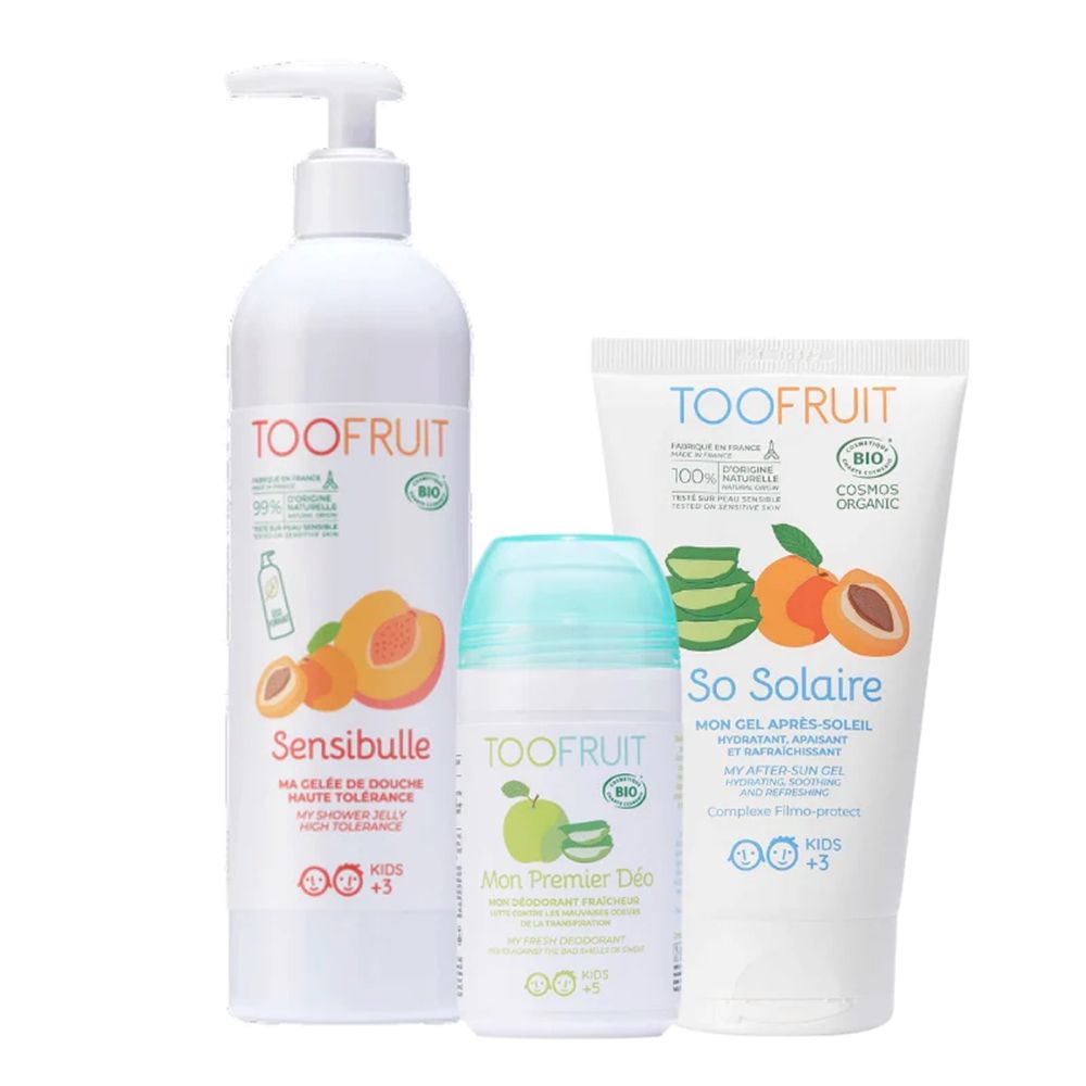 Toofruit 法國夏日沐浴爽身組