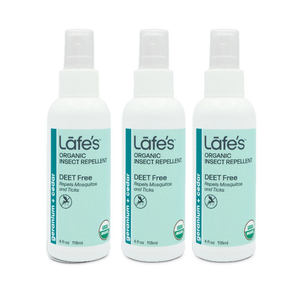 瑞士全家 Lafes organic 有機全家防蚊液3入