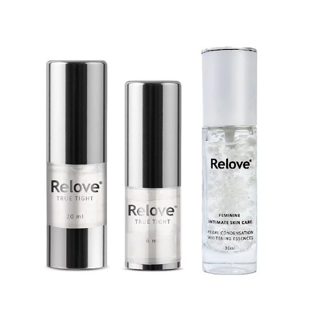 Relove 緊依偎女性私密護理凝膠6 + 20ml  +升級 EX版 私密淨白賦活晶球凝露30ml