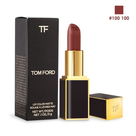 TOM FORD 設計師微霧唇膏3g #100 EQUUS伯爵奶茶 (國際航空版)