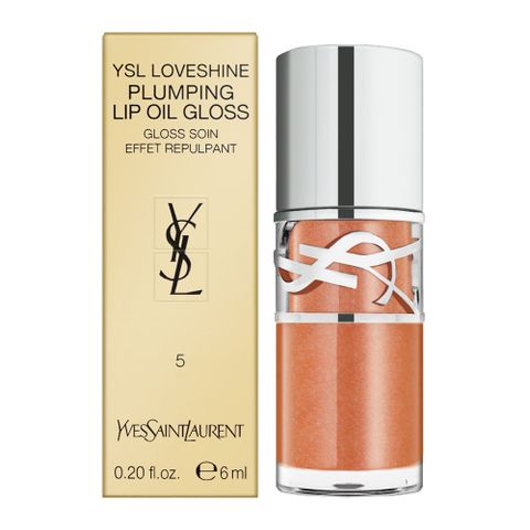 【YSL聖羅蘭】情迷豐盈潤唇釉 6ml #05 California Sunshine